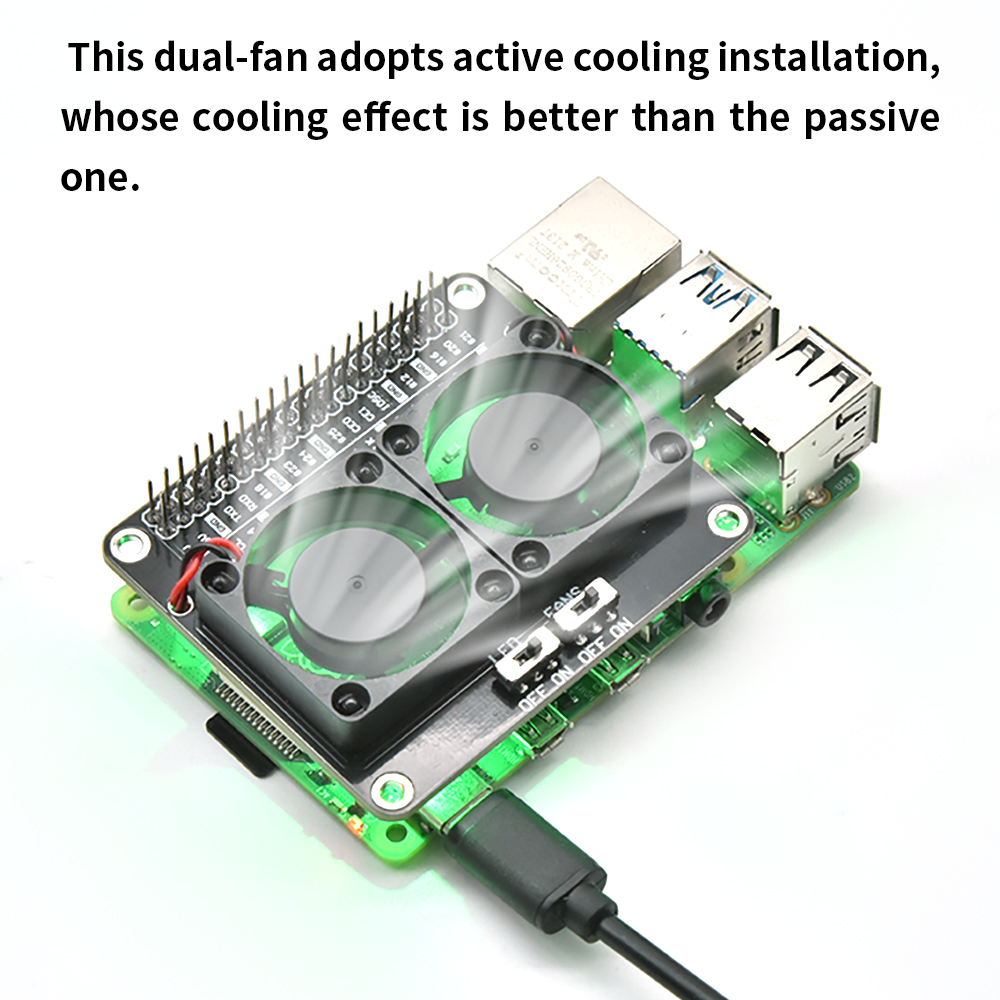 RPI Dual Lüfterschild mit Kühl – Raspberry Pi Water Cooling Kit Bewertung und Preis